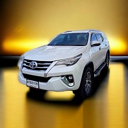 Fortuner SUV available for hire in all provinces.